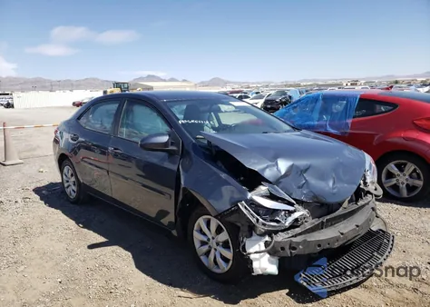 2016 Toyota Corolla L from USA, damaged, VIN 2T1BURHE9GC550038